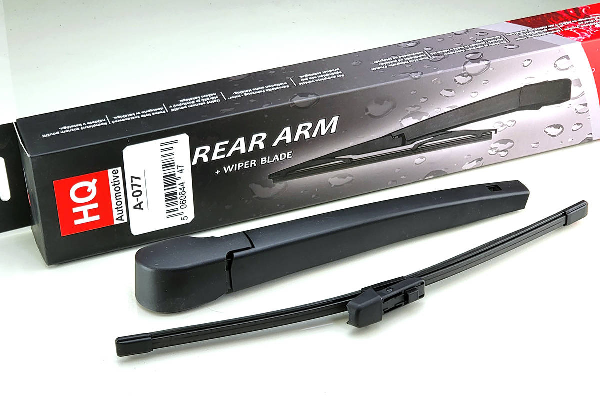 Rear Car Wiper Blade + Arm HQ A077 fit VW Touran, Golf MK7 2014