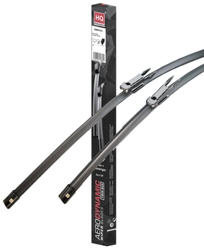 Wiper Blades for BMW 3 Series Saloon (2019 and later) HQ Front Pair 24-inch + 19-inch with Pinch-Tap connector