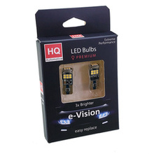 HQ Automotive 2x Car LED Bulbs 12V 18x SMD-2016 W5W T10 (501) W2.1x9.5d CanBus WHITE