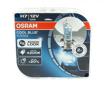 H7 12V 55W PX26d Cool Blue INTENSE 2pcs Osram