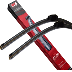 Two Front Frameless Wiper Blades HQ Aero Dynamic - ADWR62-821 Twin Box
