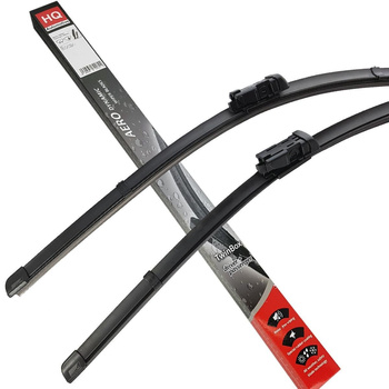 Two Front Frameless Wiper Blades HQ Aero Dynamic - AD51-324 Twin Box