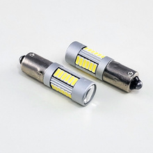 HQ Automotive 2x H21W BAY9S 27xSMD-4014 12V 24V LED BULB 2pcs