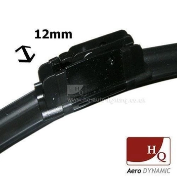 Two Front Frameless Wiper Blades HQ Aero Dynamic - ADWM72-721 Twin Box