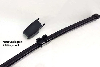Specific Rear Wiper Blade HQA12 fit Ford Mondeo, Ecosport, Seat Leon, VW Passat