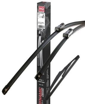 HQ Automotive Wiper Blades for SKODA Superb Saloon (2023 and later) Front Rear Wipers Replacement Kit