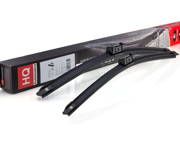 Two Front Frameless Wiper Blades HQ Aero Dynamic - ADB02-424 Twin Box