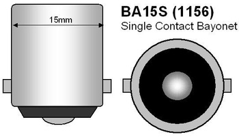HQ Automotive Car LED Bulbs 2pcs P21W (BA15S) 66 SMD-2016 100% CanBus WHITE LED Car Bulbs