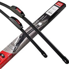 Wiper Blades for VAUXHALL Karl Hatchback (2015-2019) HQ Front Pair 26-inch + 13-inch with J-hook connector