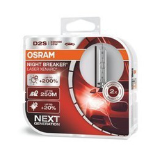 D2S 12/24V 35W PK32D-2 XENARC NIGHT BREAKER LASER +200% 2pcs Osram
