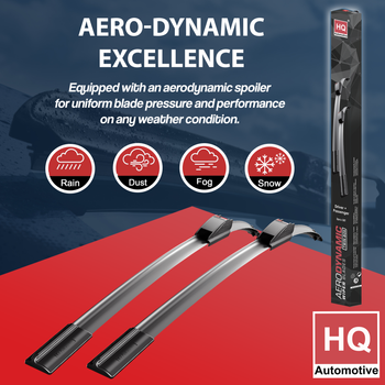 HQ Automotive Rear Wiper Blade for NISSAN Qashqai SUV (2021 and later) 12-inch with Dedicated fit connector