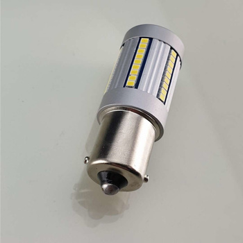 HQ Automotive Car LED Bulbs 2pcs P21W (BA15S) 66 SMD-2016 100% CanBus WHITE LED Car Bulbs