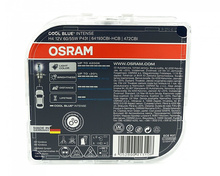 H4 12V 60/55W P43t Cool Blue INTENSE 2pcs Osram