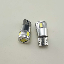 HQ Automotive 2x W5W 6 SMD-5630 12V CanBus WHITE LED BULB 2pcs