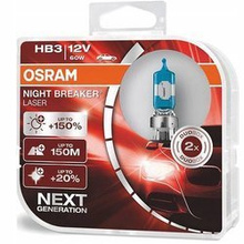 HB3 12V 60W P20d NIGHT BREAKER® LASER Next Generation +150% 2 St. OSRAM