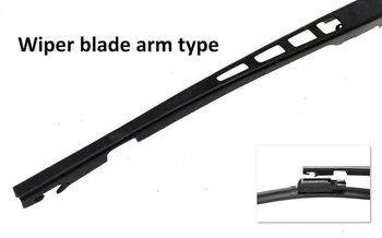 Two Front Frameless Wiper Blades HQ Aero Dynamic - AD22-228 Twin Box