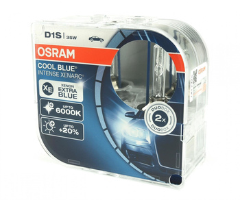 D1S 35W PK32d-2 Cool Blue INTENSE 6000K HCB 2pcs Osram