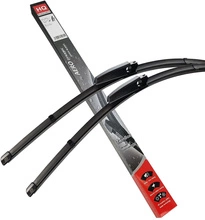 Two Front Frameless Wiper Blades HQ Aero Dynamic - AD22-225 Twin Box