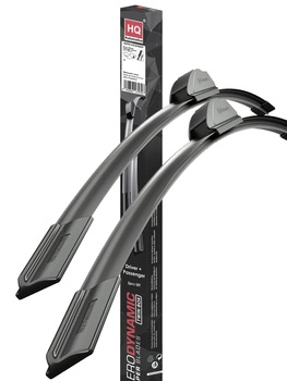 HQ Automotive Wiper Blades fit MIA 18kW Hatchback (2012 and later) Front Pair 16" + 16" OEM FIT with J-hook connector AD61-611