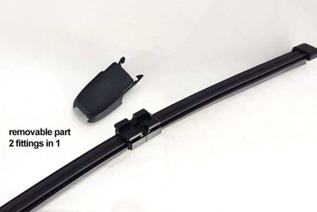Specific Rear Wiper Blade HQA12 fit Ford Mondeo, Ecosport, Seat Leon, VW Passat
