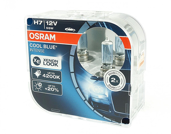 H7 12V 55W PX26d Cool Blue INTENSE 2pcs Osram