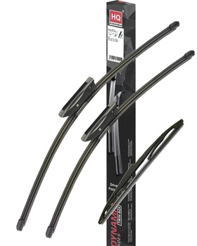 HQ Automotive Wiper Blades fit RENAULT Talisman Grandtour Estate (2017 and later) Front Rear Set OEM FIT with Bayonet connector AD81-427|HQ10L